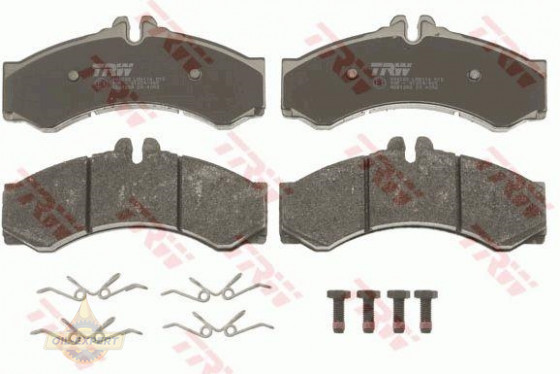 Trw Колодки дискові гальмові TRW GDB1288 - Заображення 1