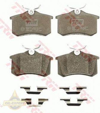 Trw Колодки тормозные дисковые TRW GDB1328 - Картинка 1