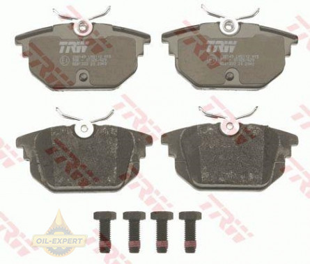 Trw Колодки тормозные дисковые TRW GDB1333 - Картинка 1