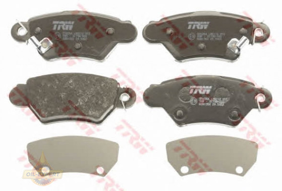 Trw Колодки тормозные дисковые TRW GDB1352 - Картинка 3