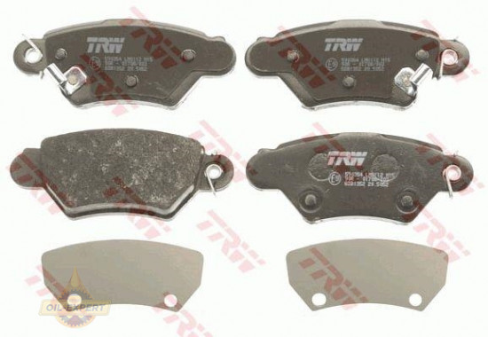 Trw Колодки тормозные дисковые TRW GDB1352 - Картинка 1