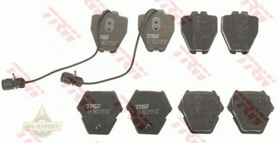 Trw Колодки тормозные дисковые TRW GDB1371 - Картинка 1