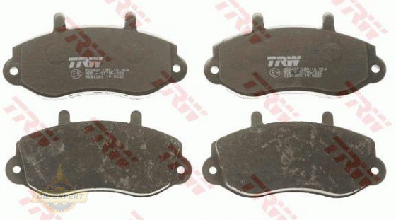 Trw Колодки тормозные дисковые TRW GDB1380 - Картинка 1