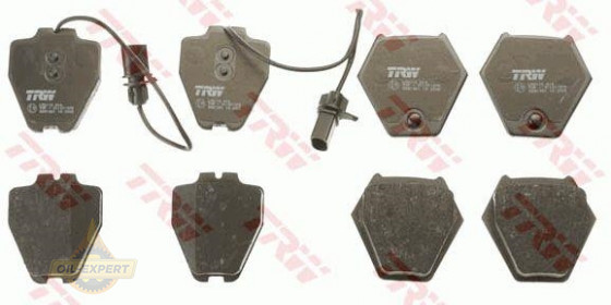 Trw Колодки тормозные дисковые TRW GDB1381 - Картинка 1