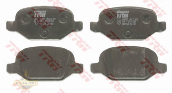 Trw Колодки тормозные дисковые TRW GDB1384 - Картинка 3