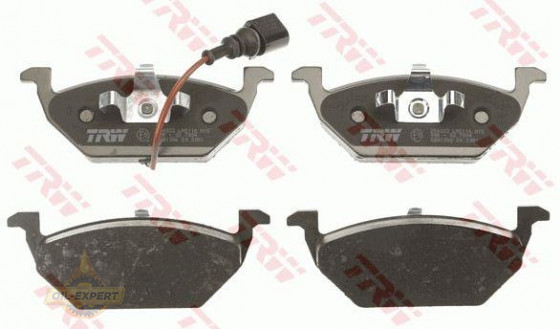 Trw Колодки тормозные дисковые TRW GDB1386 - Картинка 1