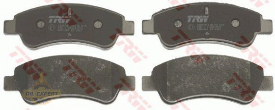 Trw Колодки тормозные дисковые TRW GDB1463 - Картинка 1