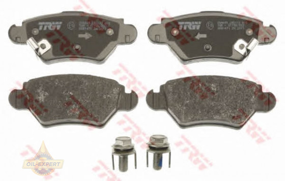 Trw Колодки тормозные дисковые TRW GDB1471 - Картинка 3