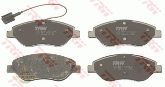 Trw Колодки тормозные дисковые TRW GDB1484 - Картинка 1