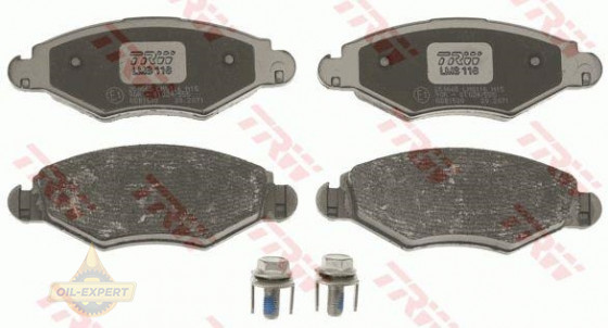 Trw Колодки дискові гальмові TRW GDB1500 - Заображення 2