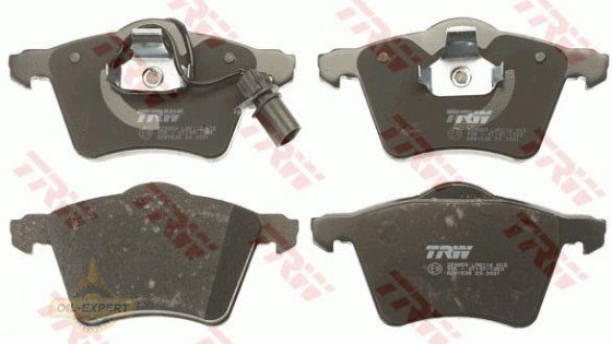 Trw Колодки тормозные дисковые TRW GDB1538 - Картинка 1