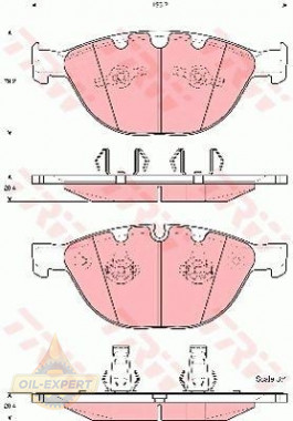 Trw Колодки тормозные дисковые TRW GDB1558 - Картинка 2
