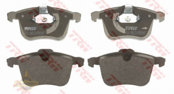 Trw Колодки тормозные дисковые TRW GDB1567 - Картинка 2