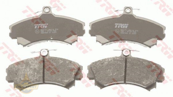 Trw Колодки тормозные дисковые TRW GDB1584 - Картинка 1