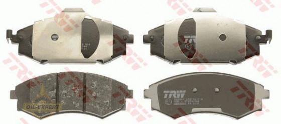 Trw Колодки тормозные дисковые TRW GDB1623 - Картинка 1