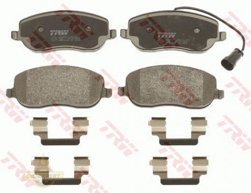 Trw Колодки тормозные дисковые TRW GDB1636 - Картинка 1