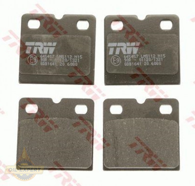 Trw Колодки тормозные дисковые TRW GDB1641 - Картинка 3