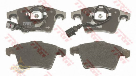 Trw Колодки тормозные дисковые TRW GDB1651 - Картинка 2