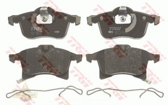 Trw Колодки тормозные дисковые TRW GDB1668 - Картинка 1