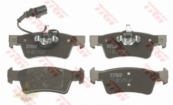 Trw Колодки тормозные дисковые TRW GDB1671 - Картинка 2