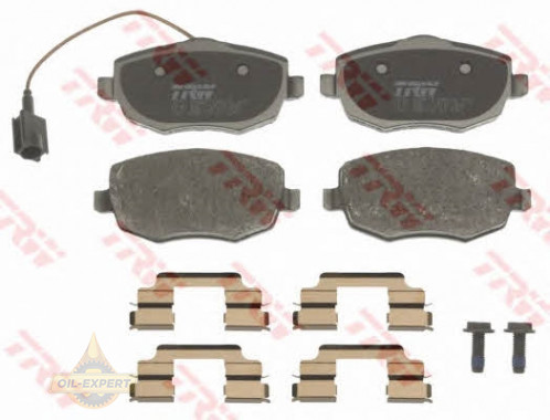 Trw Колодки дискові гальмові TRW GDB1707 - Заображення 3