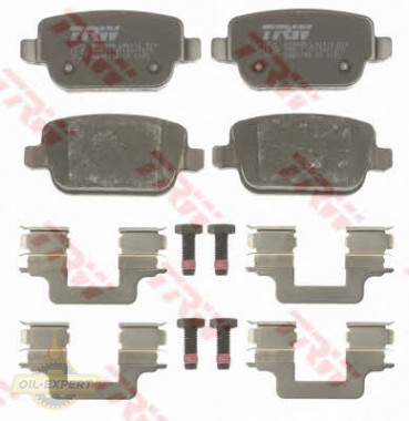 Trw Колодки тормозные дисковые TRW GDB1708 - Картинка 1