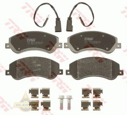 Trw Колодки тормозные дисковые TRW GDB1724 - Картинка 1