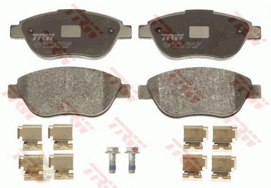 Trw Колодки тормозные дисковые TRW GDB1750 - Картинка 1