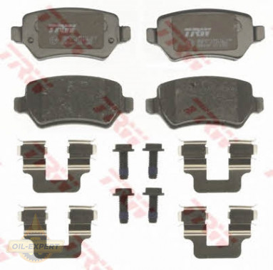 Trw Колодки тормозные дисковые TRW GDB1831 - Картинка 1