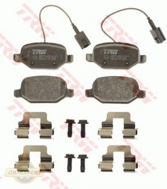 Trw Колодки тормозные дисковые TRW GDB1881 - Картинка 3