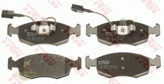 Trw Колодки тормозные дисковые TRW GDB1900 - Картинка 2