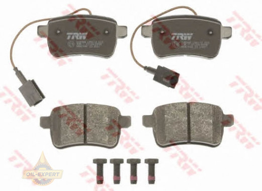Trw Колодки тормозные дисковые TRW GDB1905 - Картинка 3