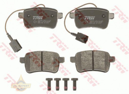 Trw Колодки тормозные дисковые TRW GDB1905 - Картинка 1
