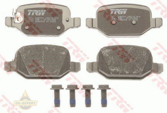 Trw Колодки тормозные дисковые TRW GDB2002 - Картинка 3