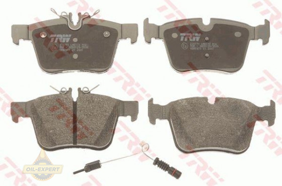 Trw Колодки тормозные дисковые TRW GDB2071 - Картинка 1