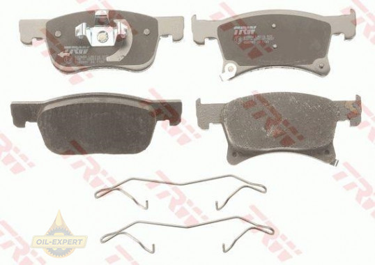 Trw Колодки тормозные дисковые TRW GDB2091 - Картинка 1