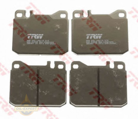 Trw Колодки тормозные дисковые TRW GDB242 - Картинка 1