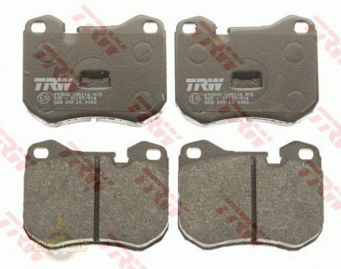 Trw Колодки тормозные дисковые TRW GDB309 - Картинка 1