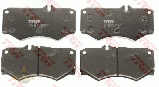 Trw Колодки тормозные дисковые TRW GDB317 - Картинка 1