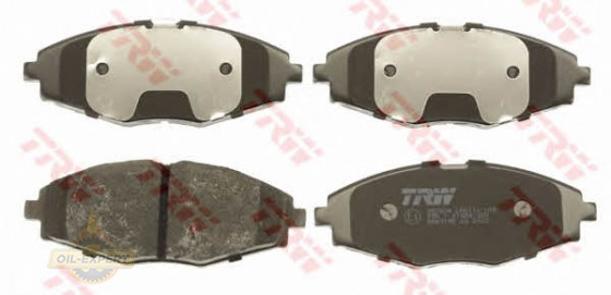 Trw Колодки тормозные дисковые TRW GDB3195 - Картинка 1