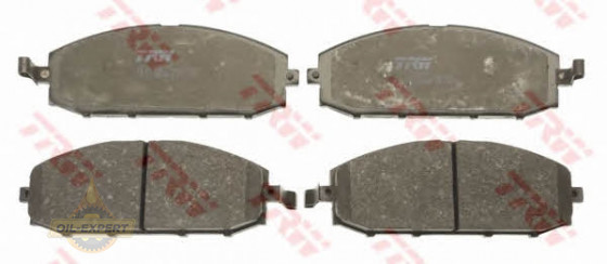 Trw Колодки тормозные дисковые TRW GDB3222 - Картинка 1