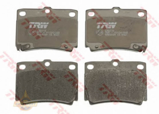 Trw Колодки тормозные дисковые TRW GDB3239 - Картинка 3