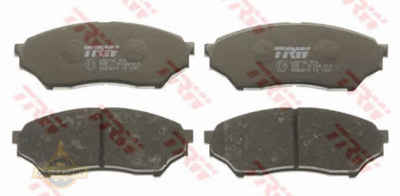 Trw Колодки тормозные дисковые TRW GDB3270 - Картинка 2