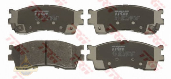 Trw Колодки тормозные дисковые TRW GDB3285 - Картинка 1