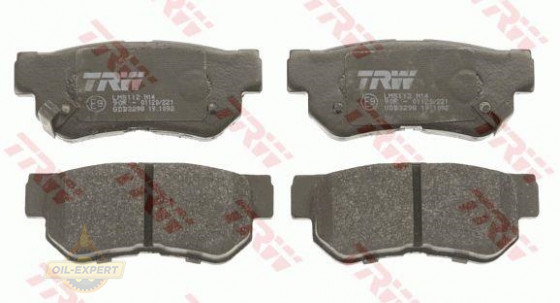 Trw Колодки тормозные дисковые TRW GDB3298 - Картинка 1