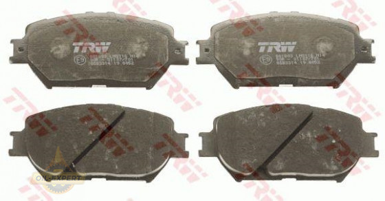 Trw Колодки тормозные дисковые TRW GDB3314 - Картинка 1