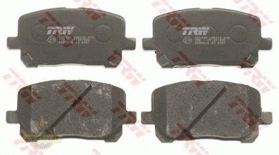Trw Колодки тормозные дисковые TRW GDB3315 - Картинка 1