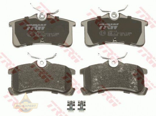 Trw Колодки тормозные дисковые TRW GDB3334 - Картинка 2