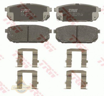 Trw Колодки тормозные дисковые TRW GDB3344 - Картинка 4