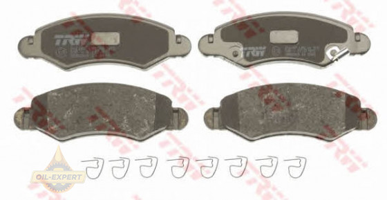 Trw Колодки дискові гальмові TRW GDB3363 - Заображення 3